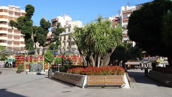 Murcia Una Ciudad Muy Tranquila Hermosa Centro España Bastante Grande — Foto de Stock