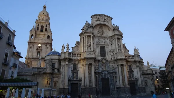 Murcia Una Ciudad Muy Tranquila Hermosa Centro España Bastante Grande — Foto de Stock