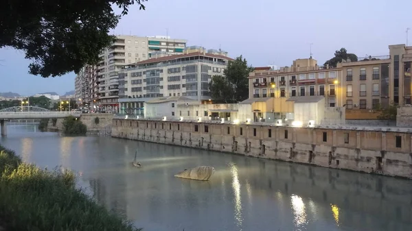 Murcia Spanya Nın Merkezinde Çok Huzurlu Güzel Bir Şehirdir Tarihi — Stok fotoğraf