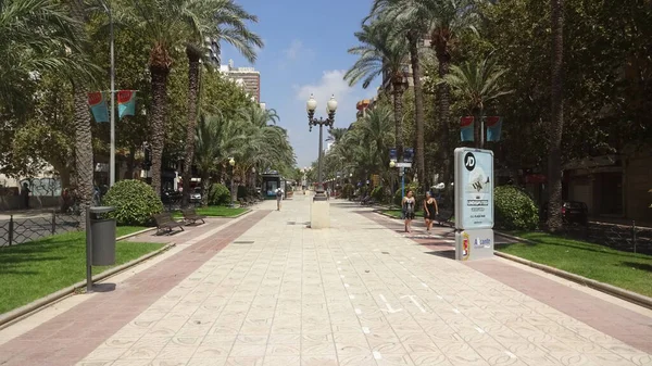 Fortezza Santa Barbara Alicante Vista Essa Splendida Architettura Della Comunità — Foto Stock