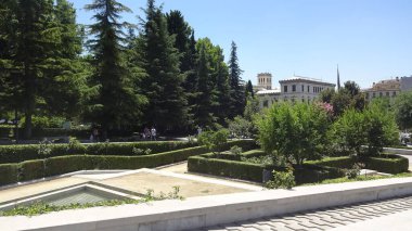 Muhteşem güneşli Granada. İspanya 'nın güneyinde, Endülüs' ün özerk toplumu. Tarihi turizm için precrana bir yer