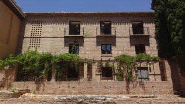 Muhteşem güneşli Granada. İspanya 'nın güneyinde, Endülüs' ün özerk toplumu. Tarihi turizm için precrana bir yer