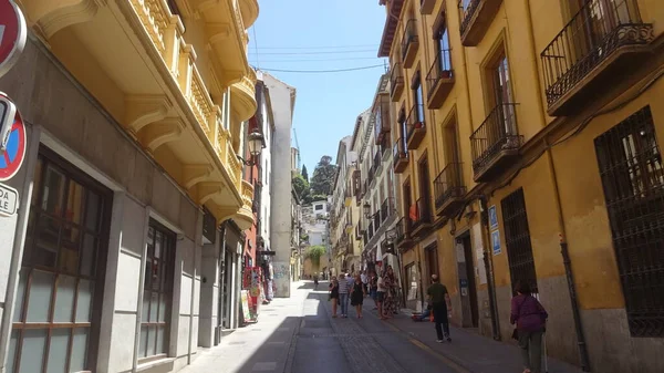 Prachtig Zonnig Granada Zuid Spanje Autonome Gemeenschap Andalusië Een Precrana — Stockfoto