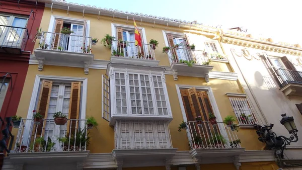 Comunidade Autónoma Andaluzia Cidade Málaga Tradições Espanholas Ruas Maravilhosas Caminhando — Fotografia de Stock