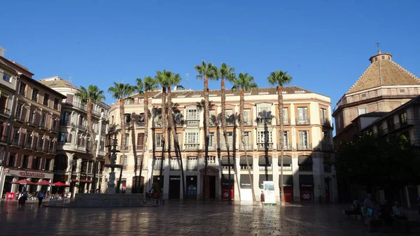 Endülüs Özerk Topluluğu Malaga Şehri Spanyol Gelenekleri Harika Sokaklar Antik — Stok fotoğraf