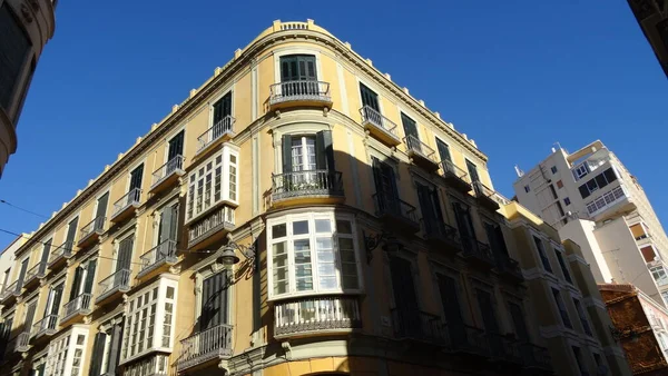 Endülüs Özerk Topluluğu Malaga Şehri Spanyol Gelenekleri Harika Sokaklar Antik — Stok fotoğraf