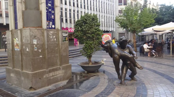 Endülüs Özerk Topluluğu Malaga Şehri Spanyol Gelenekleri Harika Sokaklar Antik — Stok fotoğraf