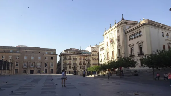 Ville Jaen Est Située Dans Sud Espagne Beaucoup Bâtiments Très — Photo