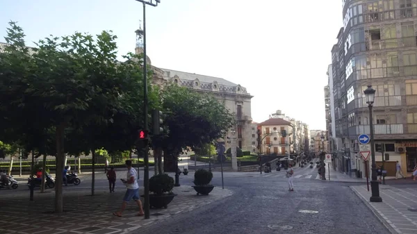 イェン市はスペインの南に位置しています 非常に古い建物 美しい通り 興味深い建築物がたくさんあります — ストック写真