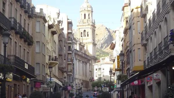 Jaen Şehri Spanya Nın Güneyinde Yer Almaktadır Bir Sürü Eski — Stok fotoğraf