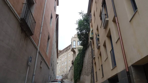 Girona Una Ciudad Enjambre Cataluña Con Maravillosos Muros Piedra —  Fotos de Stock