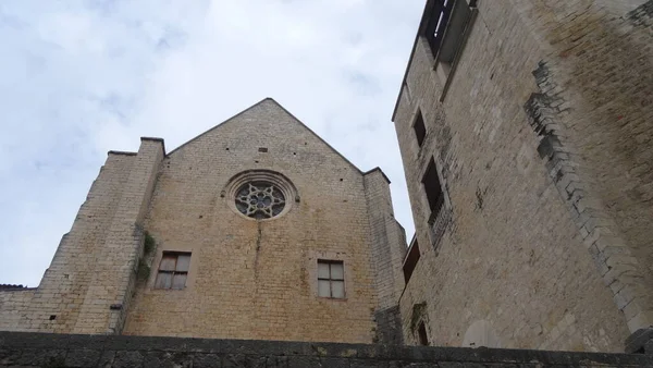 Girona Uma Cidade Enxame Catalunha Com Maravilhosas Paredes Pedra — Fotografia de Stock