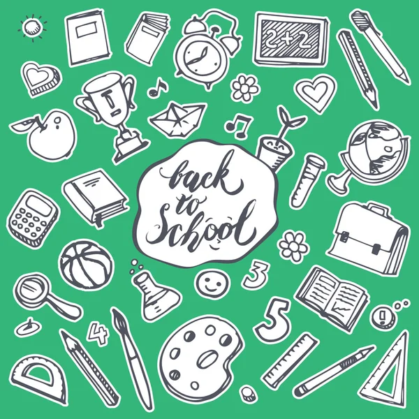 El yapımı okul malzemeleri.