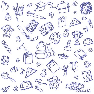 el okul malzemeleri boyalı