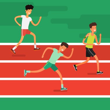 çizgi film genç adam çalıştıran