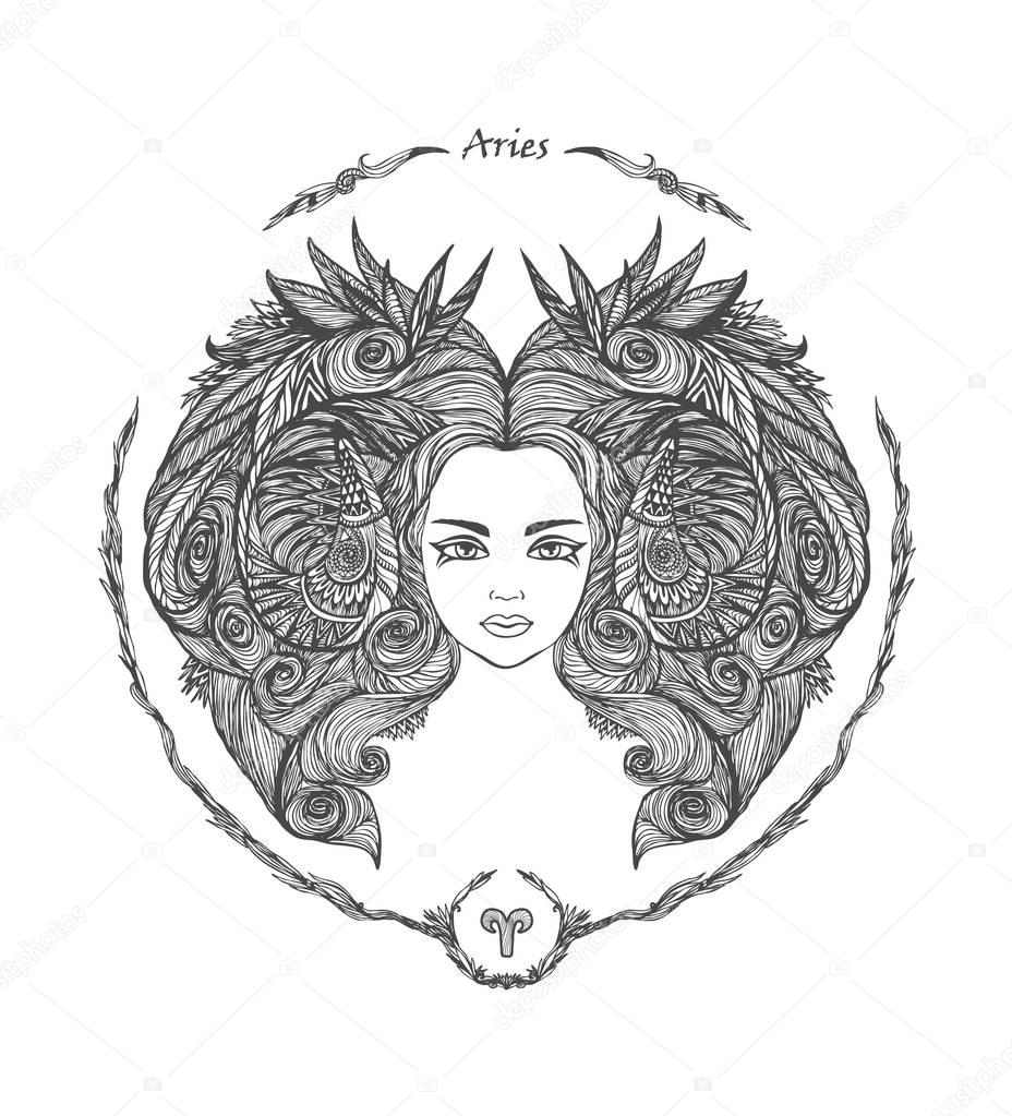 Zodiac sign. Aries