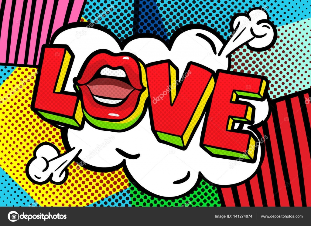 Love you word bubble Stock Vector Image by ©VectorStory #141274874