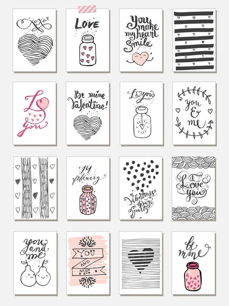 Tags cadeaux mignons . — Image vectorielle