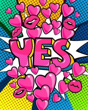 Evet kabarcık kelime.