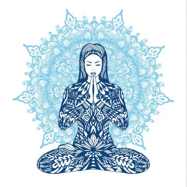 meditasyon kavramı.