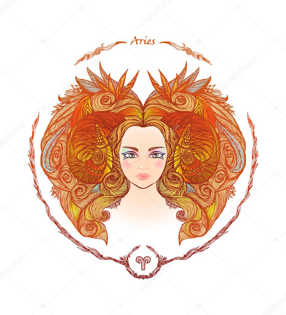 Zodiac sign. Aries