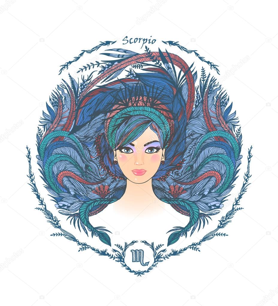 Zodiac sign. Scorpio