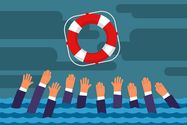 Утонувшие бизнесмены получают спасательный круг
