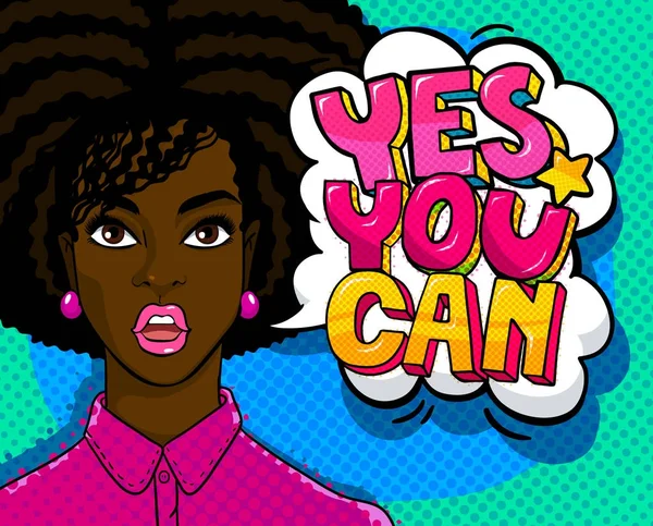 Yes, You Can Message — Stock Vector