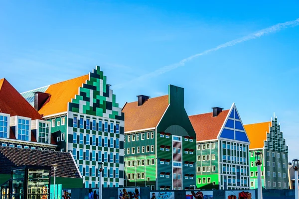 Moderni edifici di alto livello a Zaandam, Paesi Bassi — Foto Stock