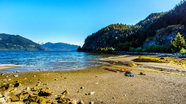 Porteau Cove along the Sea to Sky Highway in Beautiful British Columbia — Stock Photo, Image