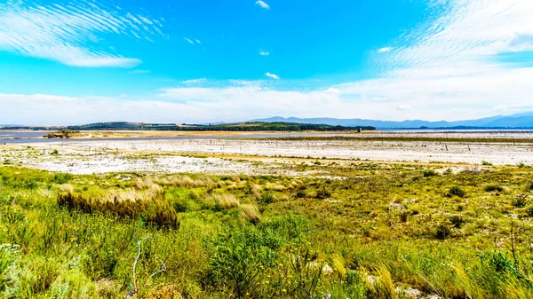 Extremely Low Water Level Theewaterkloof Dam Twk Dam Due Extensive — Stock Photo, Image