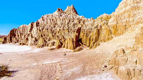 Dramatic Unique Patterns Slot Canyons Hoodoos Caused Erosion Soft Volcanic — Stock Photo, Image