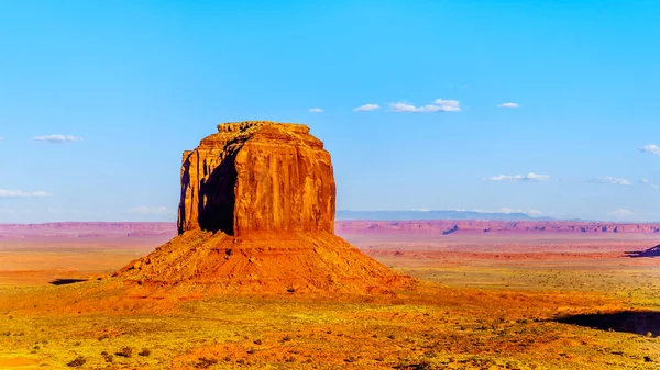 Formações Arenito Merrick Butte Paisagem Desértica Monument Valley Navajo Tribal — Fotografia de Stock
