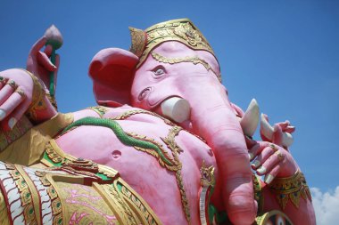 clining barış Ganesha Tanrı, Tanrı'nın başarılı yakın çekim antik oymacılığı