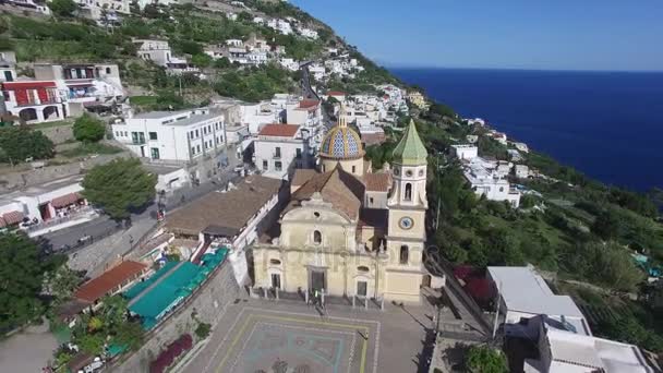 Luftaufnahme Das Dorf Marina Minturno Region Lazio Italien — Stockvideo