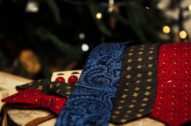 Erkekler Aksesuarları mevcut kutusuyla kümesi