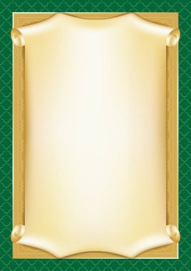 Diploma, sertifika, kart ilerleyin ve dekoratif arka plan desenleri için şablon. Kafes kullanılır. A4 sayfa oranlarını.