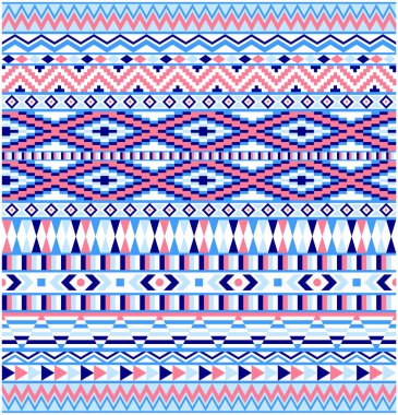 Geometrik seamless modeli, Amerikan yerlilerinin kabile stili. 