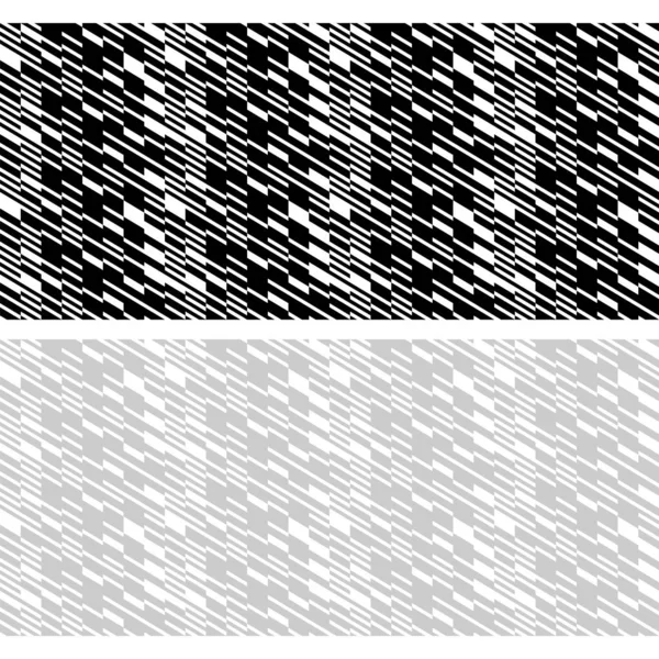 Nahtlose Geometrische Muster Schwarz Weiß Und Grau Geeignet Für Stoffmaterialien — Stockvektor