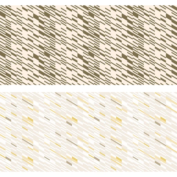 Bezešvé Geometrické Vzory Kovové Zlaté Barvy Vhodné Pro Textilní Materiály — Stockový vektor