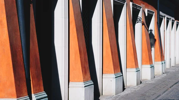 ポズナン、パラッツォ ・ ロッソで建物のファサード — ストック写真
