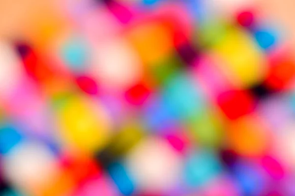 추상 흐린된 색 모직 배경-합성 양모 원사의 공 — 스톡 사진
