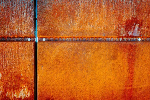 Paslı Grunge yaşlı gri metal doku - eski paslanmaz çelik arka plan — Stok fotoğraf