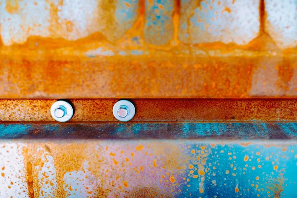Rusty Grunge Gris vieilli Texture métallique - Vieil arrière-plan en acier inoxydable — Photo