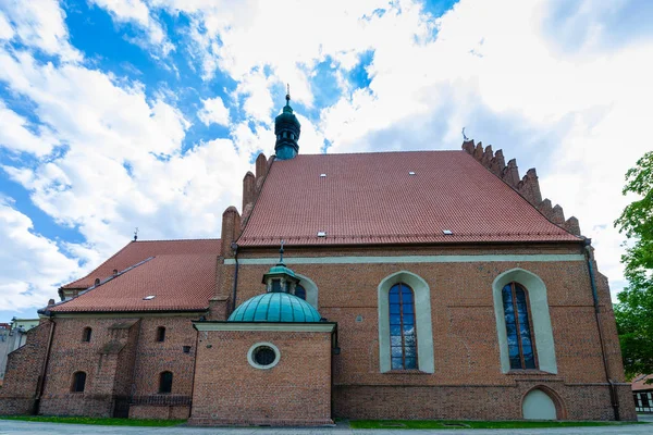 Cathedral of St. Martin and St. Nicholas in Bydgoszcz Stock Photo