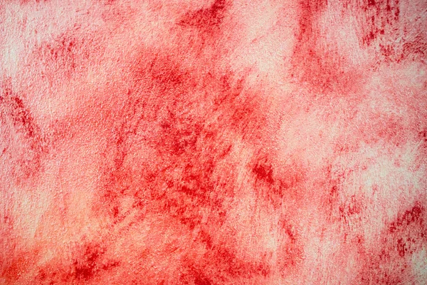 Macchia Sangue Rosso Grunge Muro Della Stanza Texture Sfondo — Foto Stock