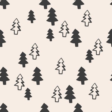 Kusursuz noel ağacı deseni