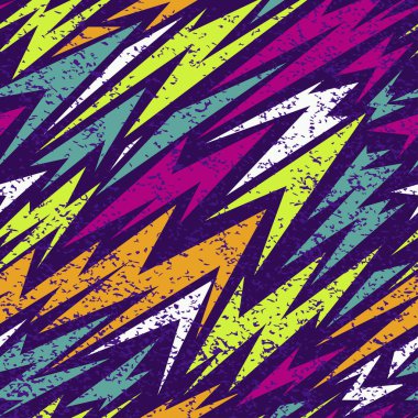 Kızlar, erkekler ve giysiler için soyut, kusursuz vektör deseni. Noktalı yaratıcı arka plan, geometrik figürler tekstil ve kumaş için komik duvar kağıtları. Moda tarzı. Renkli parlak