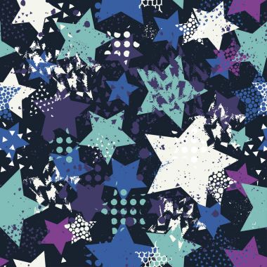 Kızlar, erkekler ve giysiler için soyut, kusursuz vektör deseni. Noktalı yaratıcı arka plan, geometrik figürler tekstil ve kumaş için komik duvar kağıtları. Moda tarzı. Renkli parlak