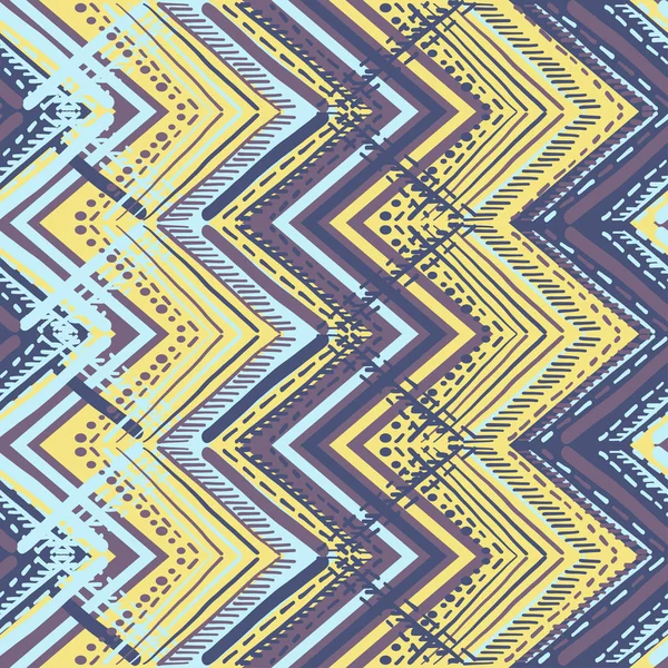 Abstracte Ikat Boho Stijl Handwerk Textiel Patroon Traditionele Etnische Ontwerp — Stockvector
